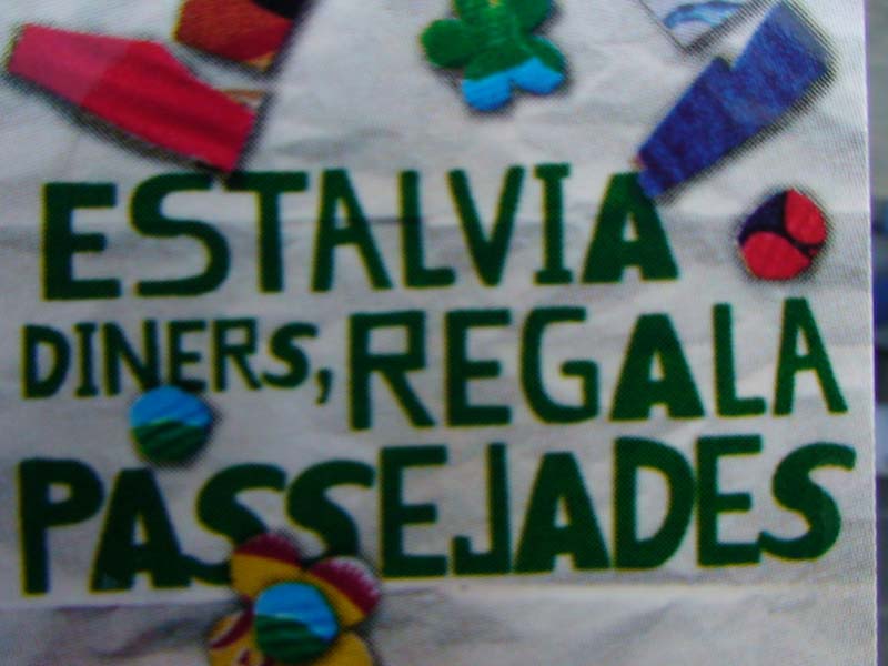  A peu, pel plaer de passejar                                               